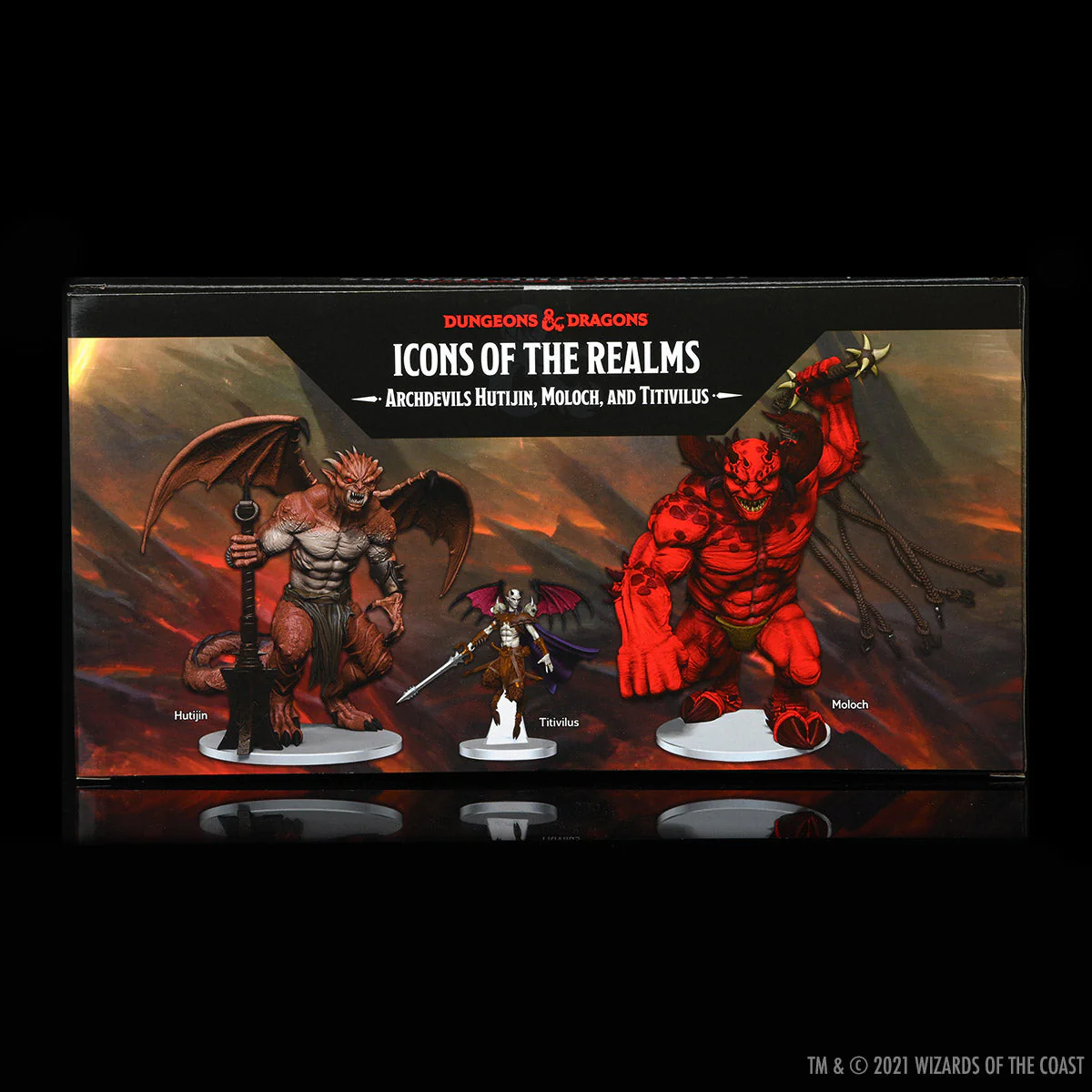 D&D Icons of the Realms: Archdevils - Hutijin, Moloch, Titivilus