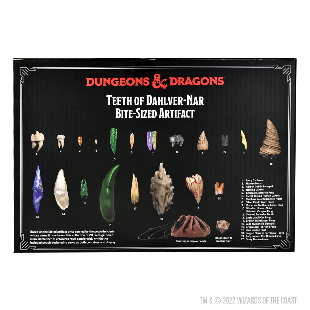 D&D Replicas of the Realms: Teeth of Dahlver-Nar Artifact 3 D&D Replicas of the Realms: Teeth of Dahlver-Nar Artifact