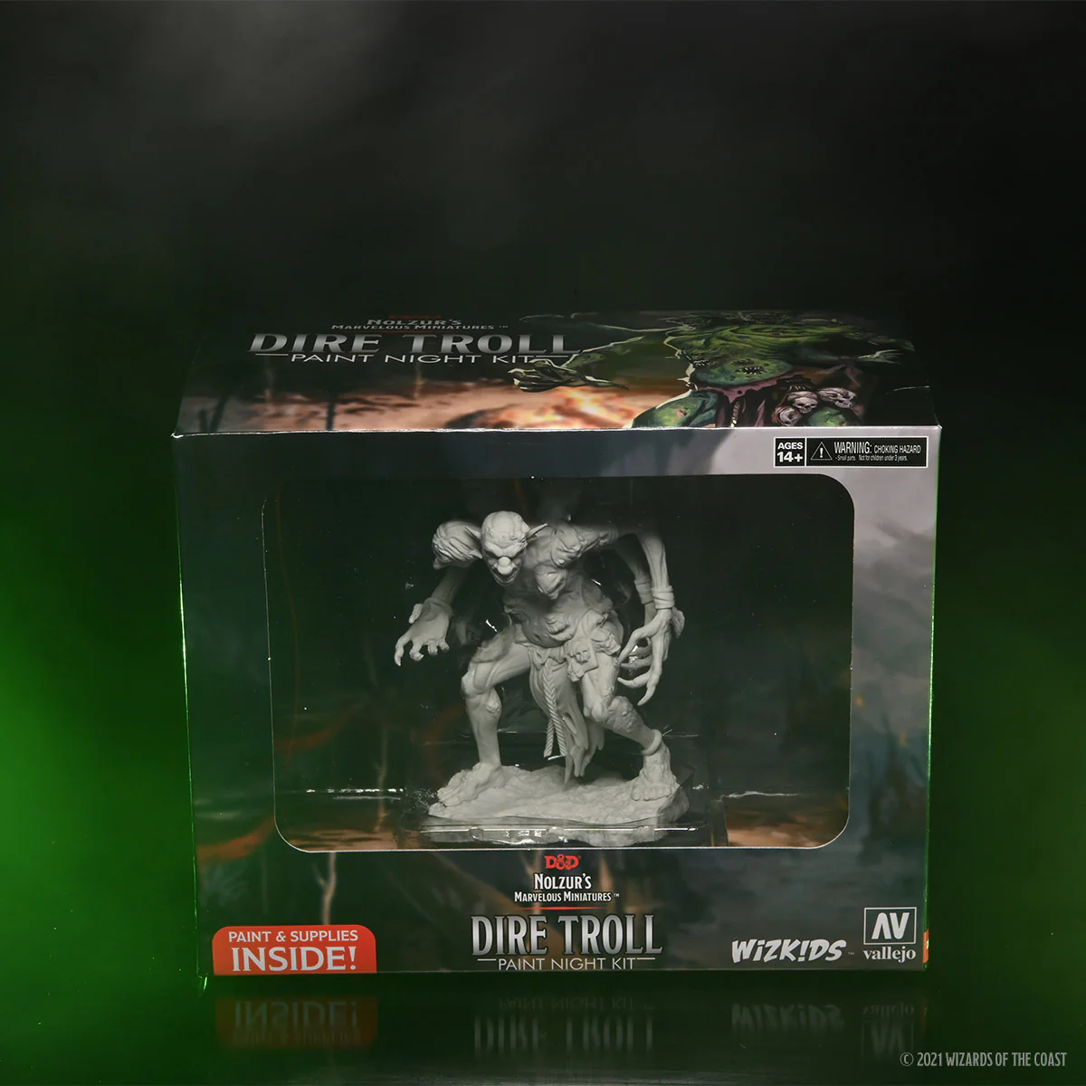 (DING & DENT) Dungeons & Dragons Nolzur's Marvelous Miniatures: Dire Troll - Paint Night Kit 10 (DING & DENT) Dungeons & Dragons Nolzur's Marvelous Miniatures: Dire Troll - Paint Night Kit