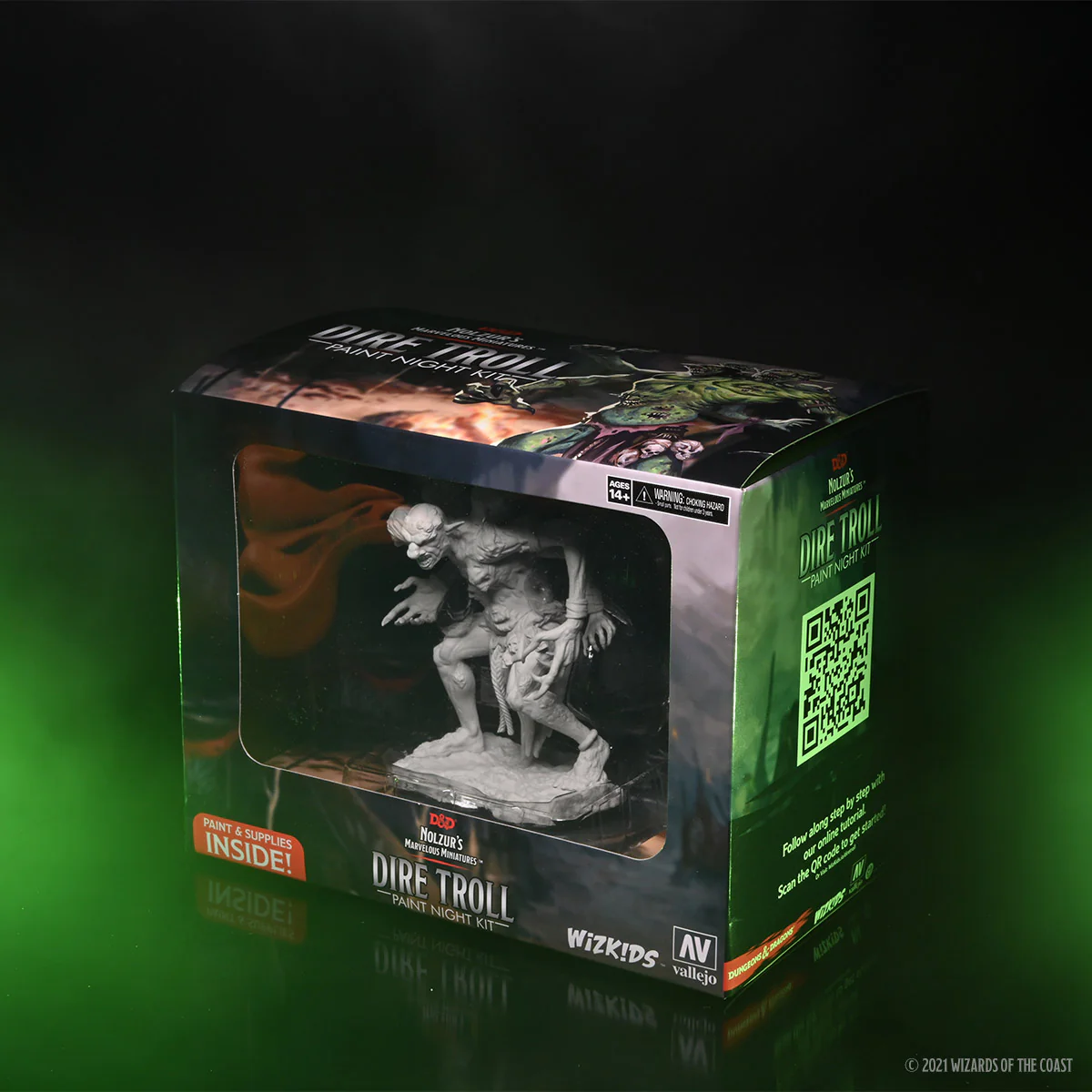 (DING & DENT) Dungeons & Dragons Nolzur's Marvelous Miniatures: Dire Troll - Paint Night Kit 11 (DING & DENT) Dungeons & Dragons Nolzur's Marvelous Miniatures: Dire Troll - Paint Night Kit