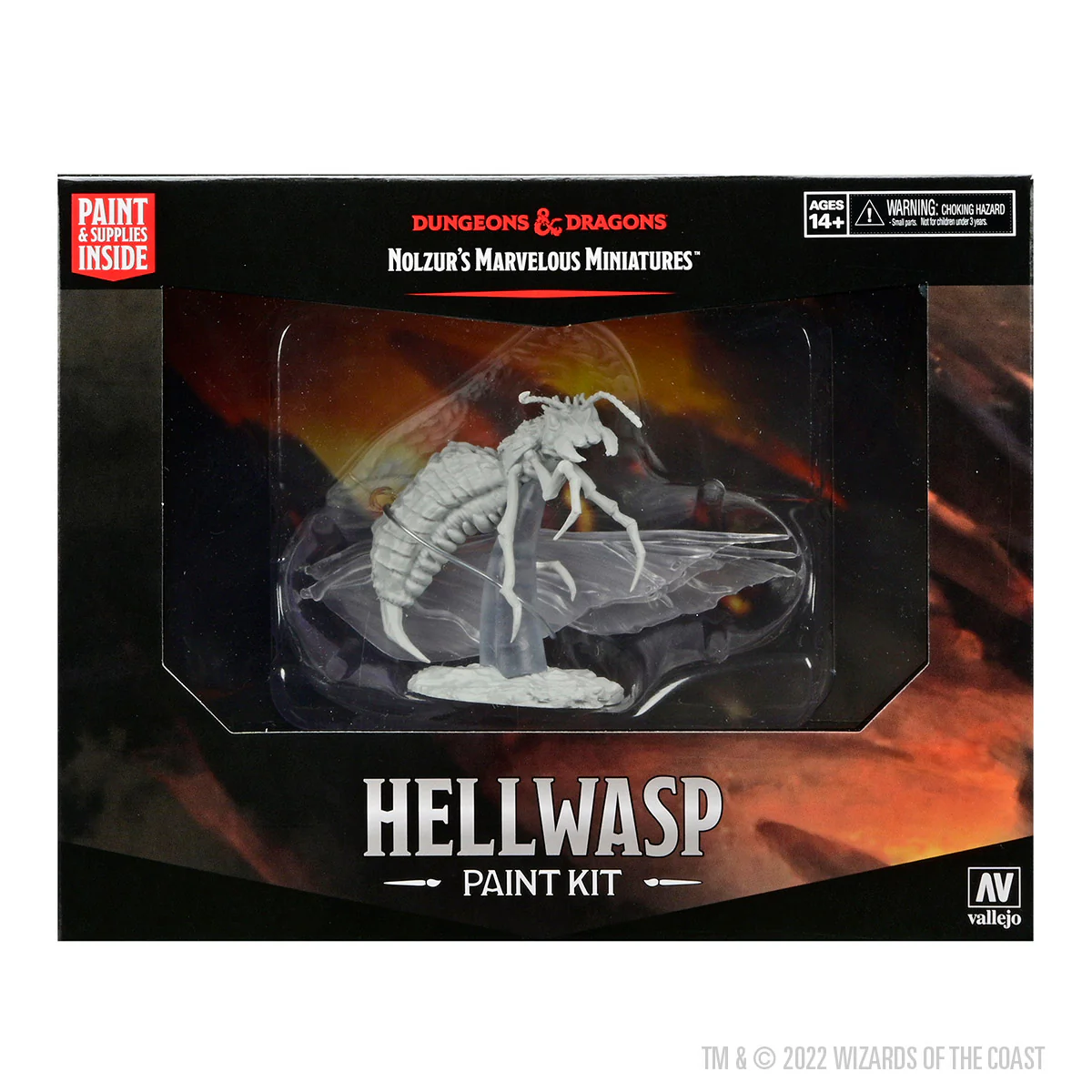 (DING & DENT) Dungeons & Dragons Nolzur's Marvelous Miniatures: Paint Kit - Hellwasp