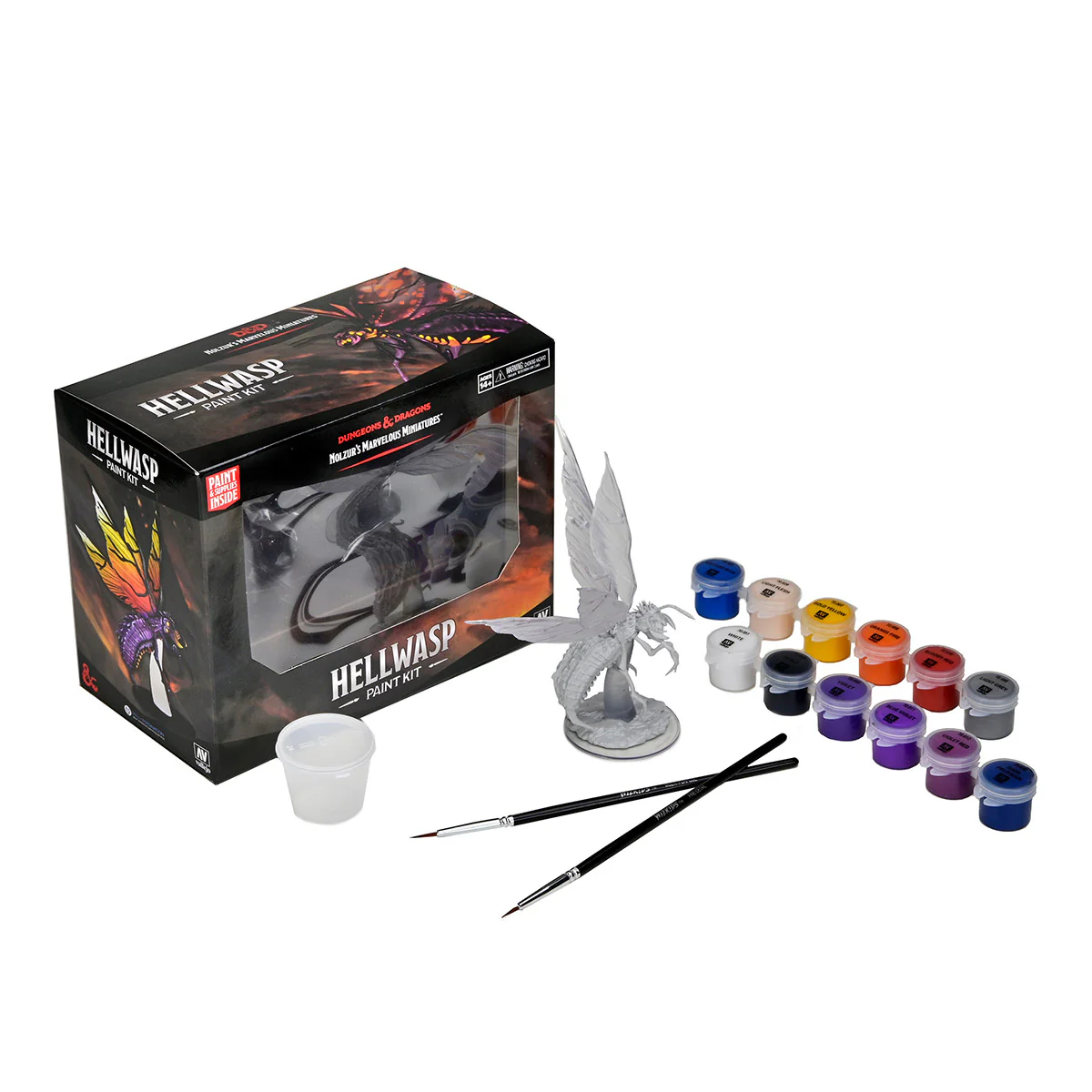 (DING & DENT) Dungeons & Dragons Nolzur's Marvelous Miniatures: Paint Kit - Hellwasp