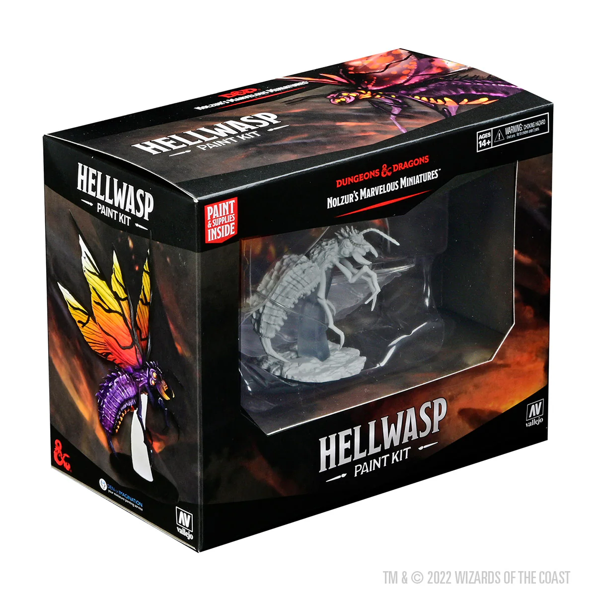 (DING & DENT) Dungeons & Dragons Nolzur's Marvelous Miniatures: Paint Kit - Hellwasp 3 (DING & DENT) Dungeons & Dragons Nolzur's Marvelous Miniatures: Paint Kit - Hellwasp