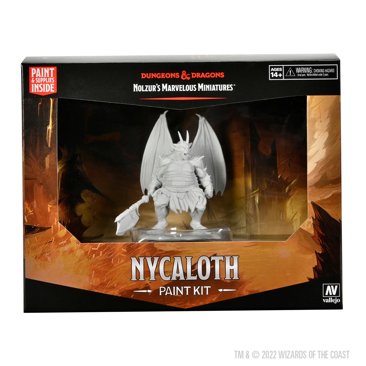 (DING & DENT) Dungeons & Dragons Nolzur's Marvelous Miniatures: Paint Kit - Nycaloth