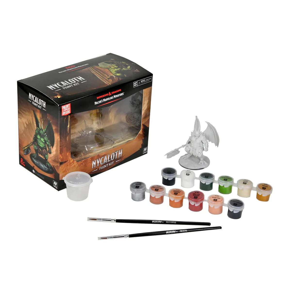 (DING & DENT) Dungeons & Dragons Nolzur's Marvelous Miniatures: Paint Kit - Nycaloth