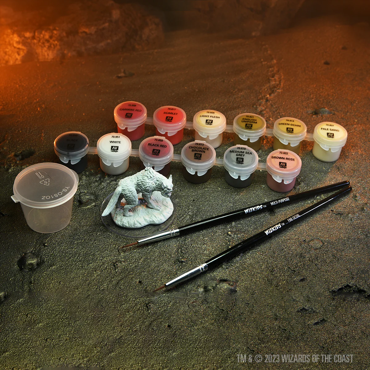 (DING & DENT) Dungeons & Dragons Nolzur's Marvelous Miniatures: Paint Kit- Yeth Hound 13 (DING & DENT) Dungeons & Dragons Nolzur's Marvelous Miniatures: Paint Kit- Yeth Hound