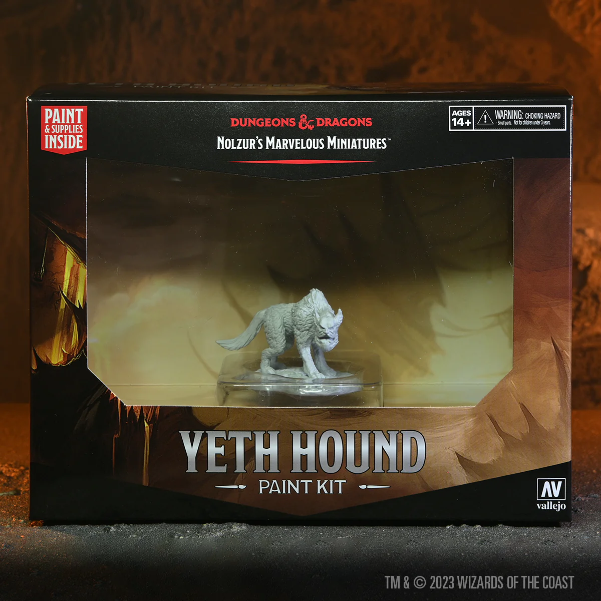 (DING & DENT) Dungeons & Dragons Nolzur's Marvelous Miniatures: Paint Kit- Yeth Hound 14 (DING & DENT) Dungeons & Dragons Nolzur's Marvelous Miniatures: Paint Kit- Yeth Hound