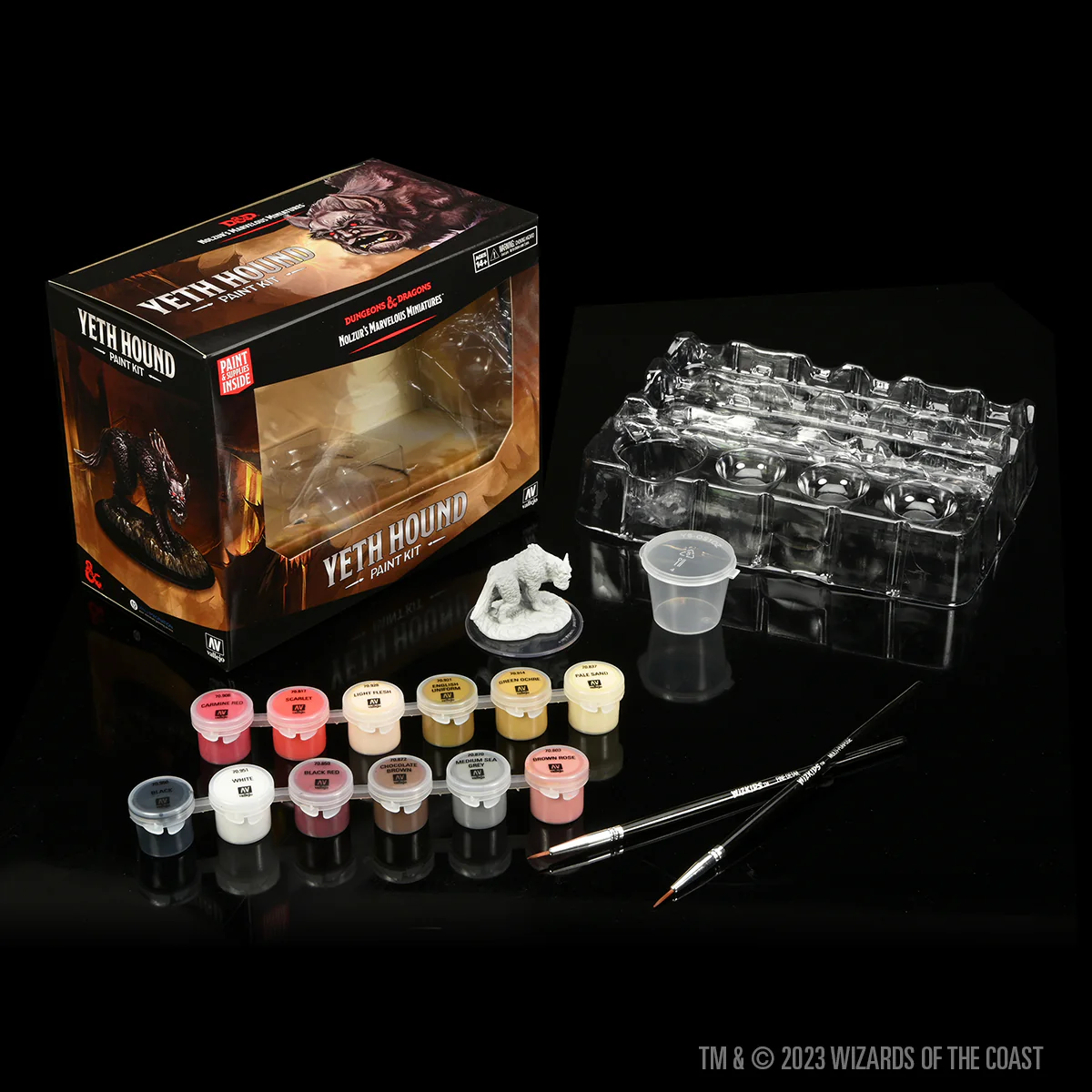 (DING & DENT) Dungeons & Dragons Nolzur's Marvelous Miniatures: Paint Kit- Yeth Hound 5 (DING & DENT) Dungeons & Dragons Nolzur's Marvelous Miniatures: Paint Kit- Yeth Hound