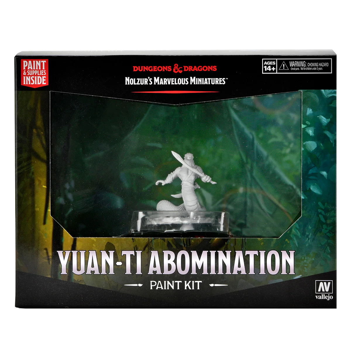 (DING & DENT) Dungeons & Dragons Nolzur's Marvelous Miniatures: Paint Kit- Yuan-ti Abomination