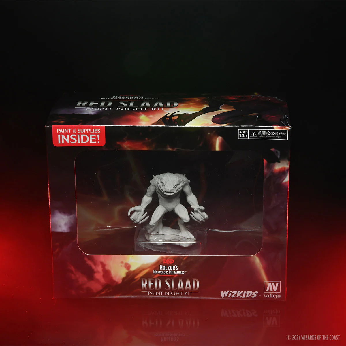 (DING & DENT) Dungeons & Dragons Nolzur's Marvelous Miniatures: Paint Night Kit #3 - Red Slaad 10 (DING & DENT) Dungeons & Dragons Nolzur's Marvelous Miniatures: Paint Night Kit #3 - Red Slaad