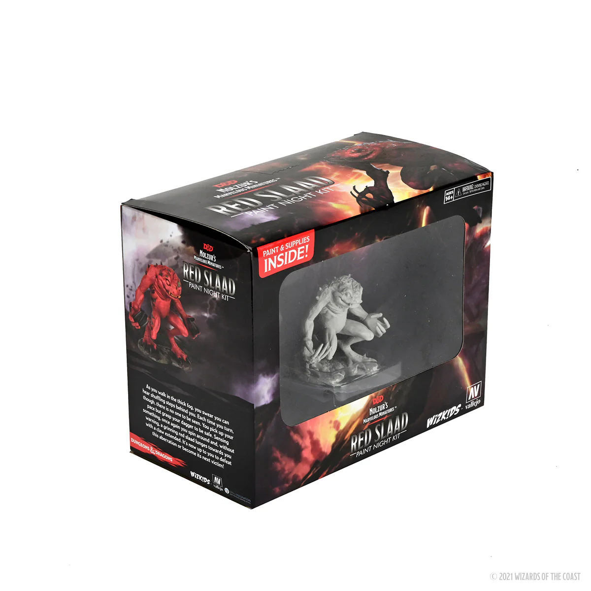 (DING & DENT) Dungeons & Dragons Nolzur's Marvelous Miniatures: Paint Night Kit #3 - Red Slaad 3 (DING & DENT) Dungeons & Dragons Nolzur's Marvelous Miniatures: Paint Night Kit #3 - Red Slaad