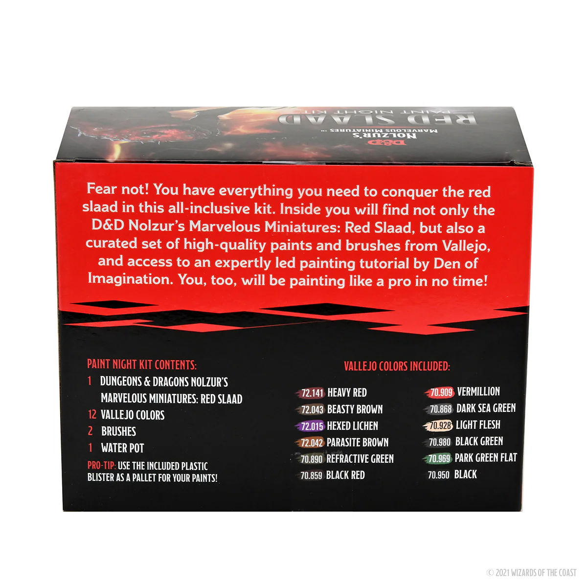 (DING & DENT) Dungeons & Dragons Nolzur's Marvelous Miniatures: Paint Night Kit #3 - Red Slaad 4 (DING & DENT) Dungeons & Dragons Nolzur's Marvelous Miniatures: Paint Night Kit #3 - Red Slaad