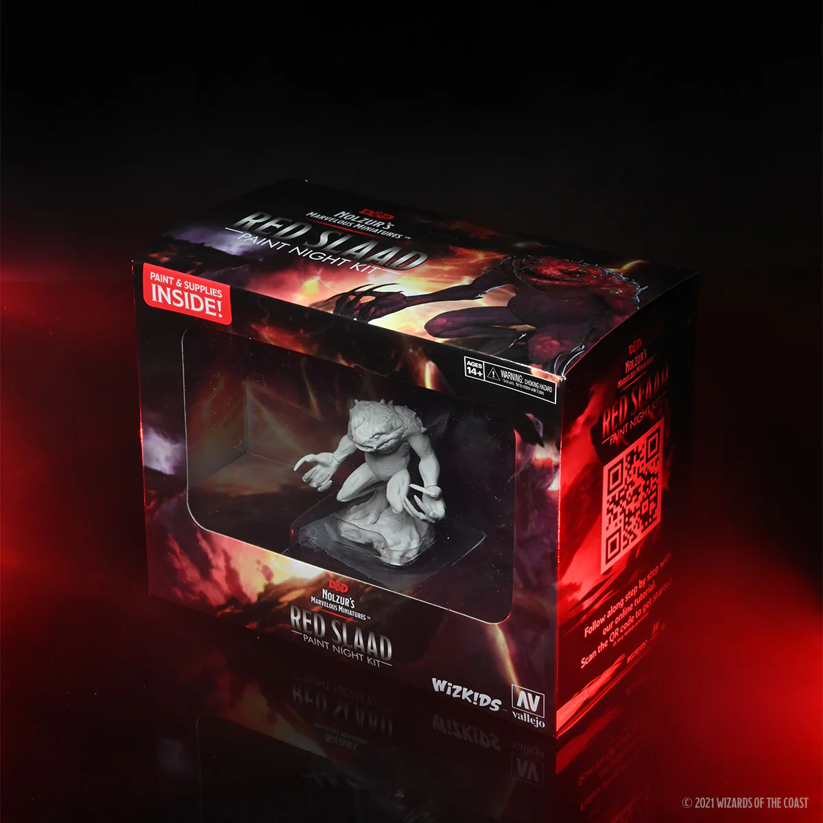(DING & DENT) Dungeons & Dragons Nolzur's Marvelous Miniatures: Paint Night Kit #3 - Red Slaad 9 (DING & DENT) Dungeons & Dragons Nolzur's Marvelous Miniatures: Paint Night Kit #3 - Red Slaad