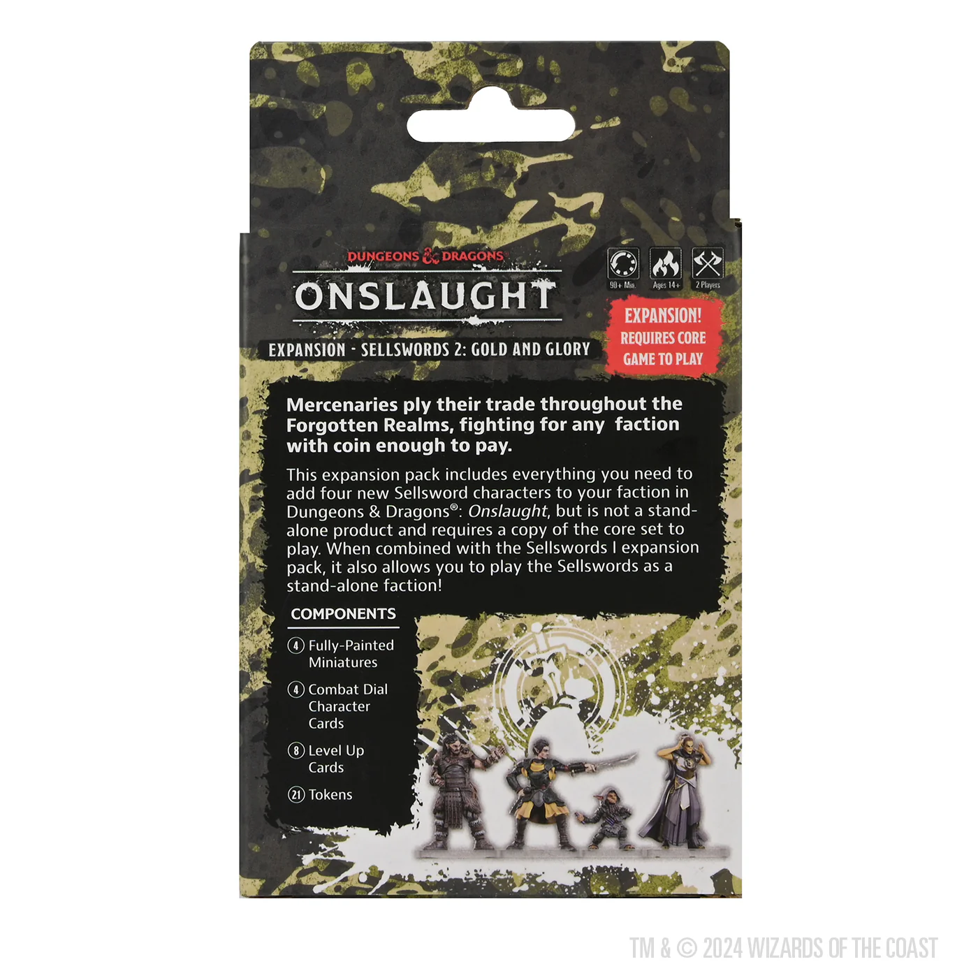 Dungeons & Dragons Onslaught: Expansion - Sellswords 2 - Gold and Glory 5 Dungeons & Dragons Onslaught: Expansion - Sellswords 2 - Gold and Glory