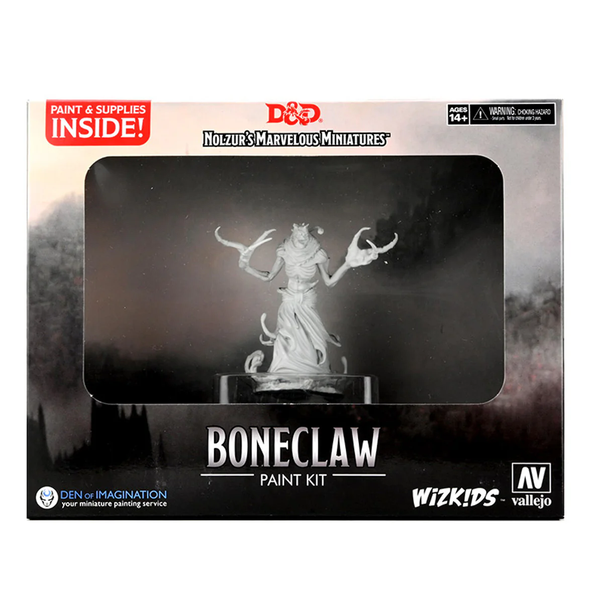 (DING & DENT) Dungeons & Dragons Nolzur's Marvelous Miniatures: Paint Night Kit #6 - Boneclaw