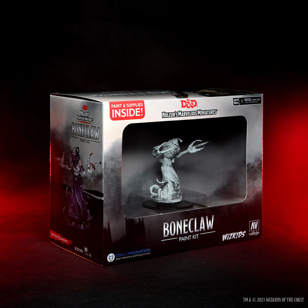 (DING & DENT) Dungeons & Dragons Nolzur's Marvelous Miniatures: Paint Night Kit #6 - Boneclaw 10 (DING & DENT) Dungeons & Dragons Nolzur's Marvelous Miniatures: Paint Night Kit #6 - Boneclaw