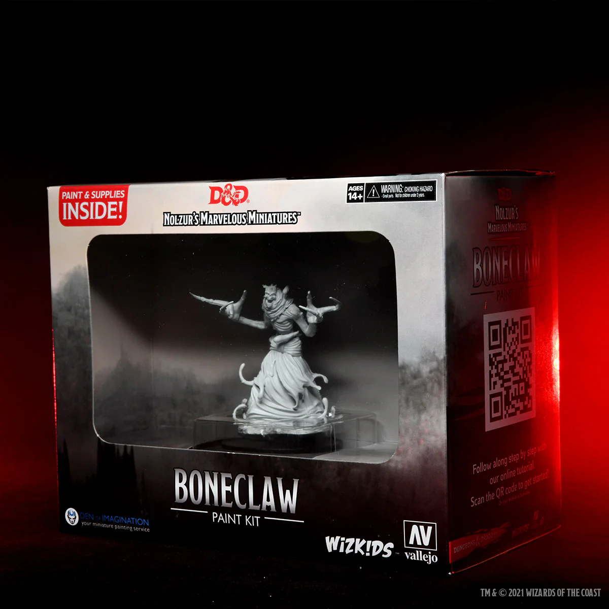 (DING & DENT) Dungeons & Dragons Nolzur's Marvelous Miniatures: Paint Night Kit #6 - Boneclaw 11 (DING & DENT) Dungeons & Dragons Nolzur's Marvelous Miniatures: Paint Night Kit #6 - Boneclaw
