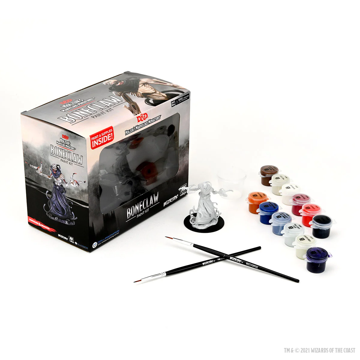 (DING & DENT) Dungeons & Dragons Nolzur's Marvelous Miniatures: Paint Night Kit #6 - Boneclaw