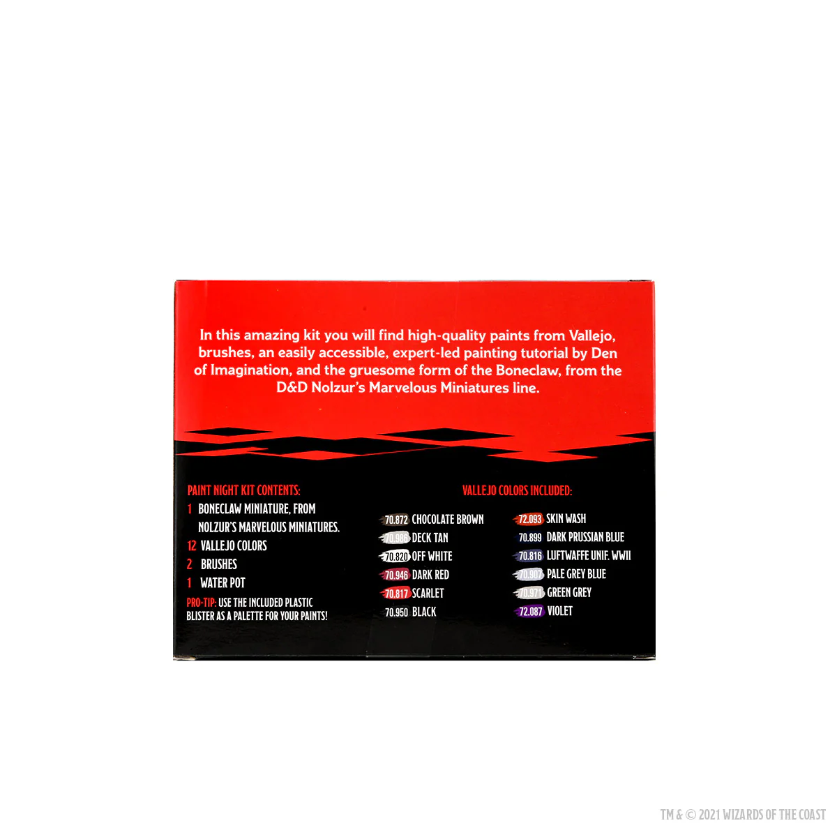 (DING & DENT) Dungeons & Dragons Nolzur's Marvelous Miniatures: Paint Night Kit #6 - Boneclaw 4 (DING & DENT) Dungeons & Dragons Nolzur's Marvelous Miniatures: Paint Night Kit #6 - Boneclaw