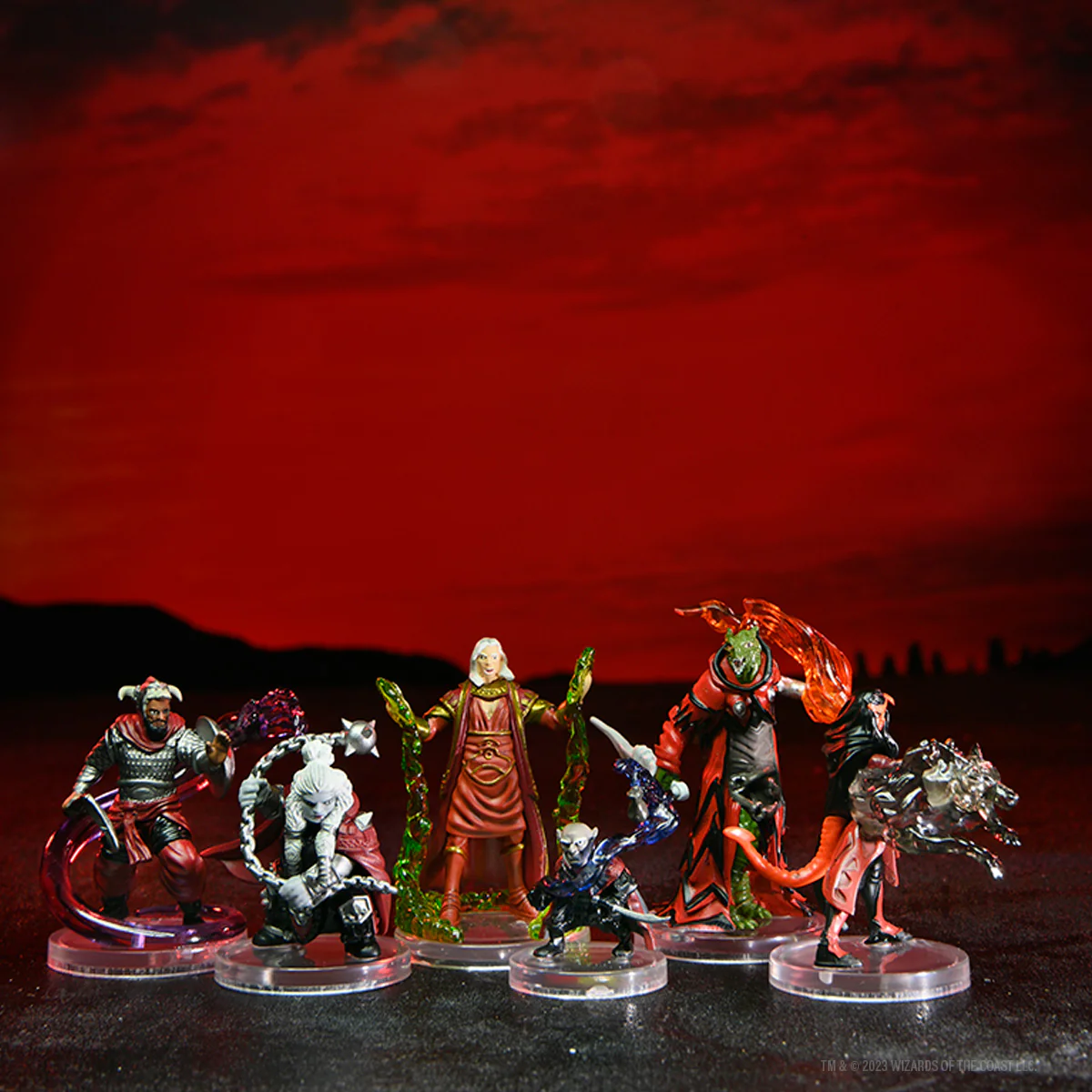 Dungeons & Dragons Onslaught: Red Wizards Faction Pack 9 Dungeons & Dragons Onslaught: Red Wizards Faction Pack