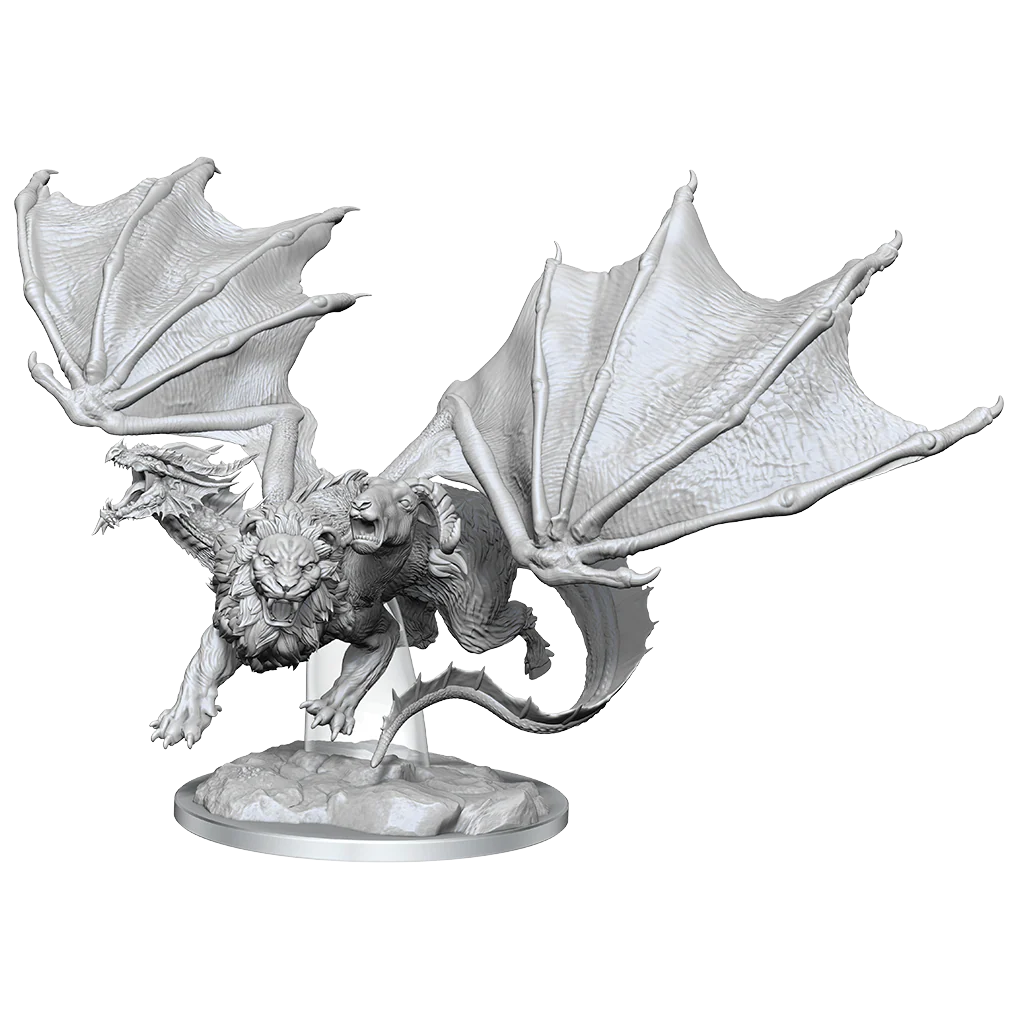 (DING & DENT) Dungeons & Dragons Nolzur's Marvelous Miniatures: Paint Night Kit #7 - Chimera