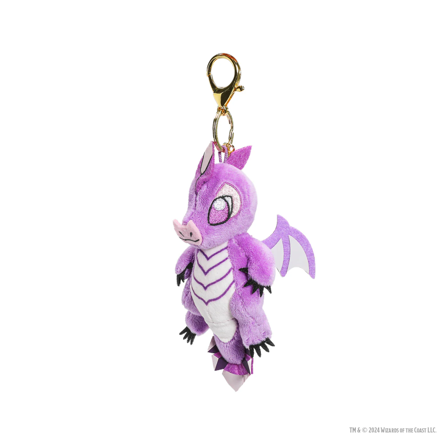 Dungeons & Dragons: 50th Anniversary Amethyst Wyrmling Plush Charm by Kidrobot 3 Dungeons & Dragons: 50th Anniversary Amethyst Wyrmling Plush Charm by Kidrobot