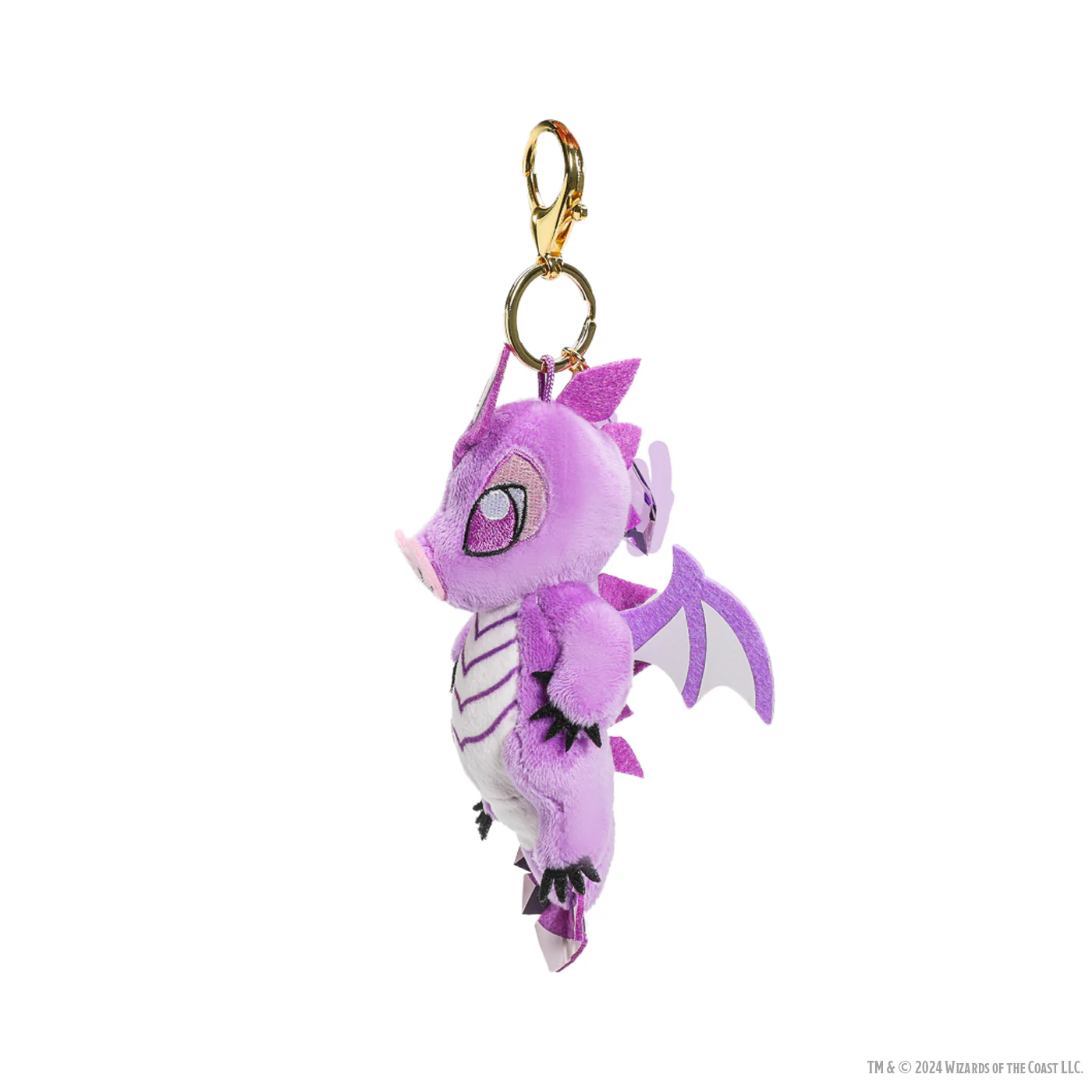 Dungeons & Dragons: 50th Anniversary Amethyst Wyrmling Plush Charm by Kidrobot 6 Dungeons & Dragons: 50th Anniversary Amethyst Wyrmling Plush Charm by Kidrobot