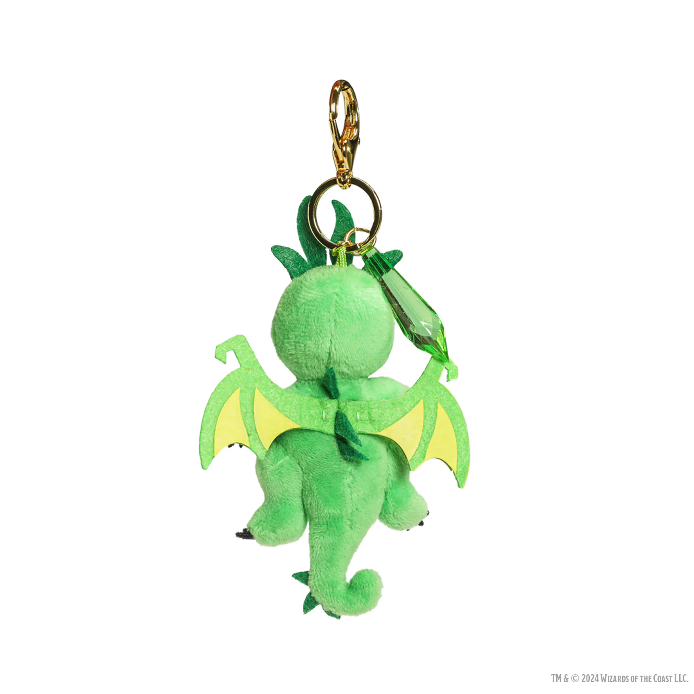 Dungeons & Dragons: 50th Anniversary Emerald Wyrmling Plush Charm by Kidrobot