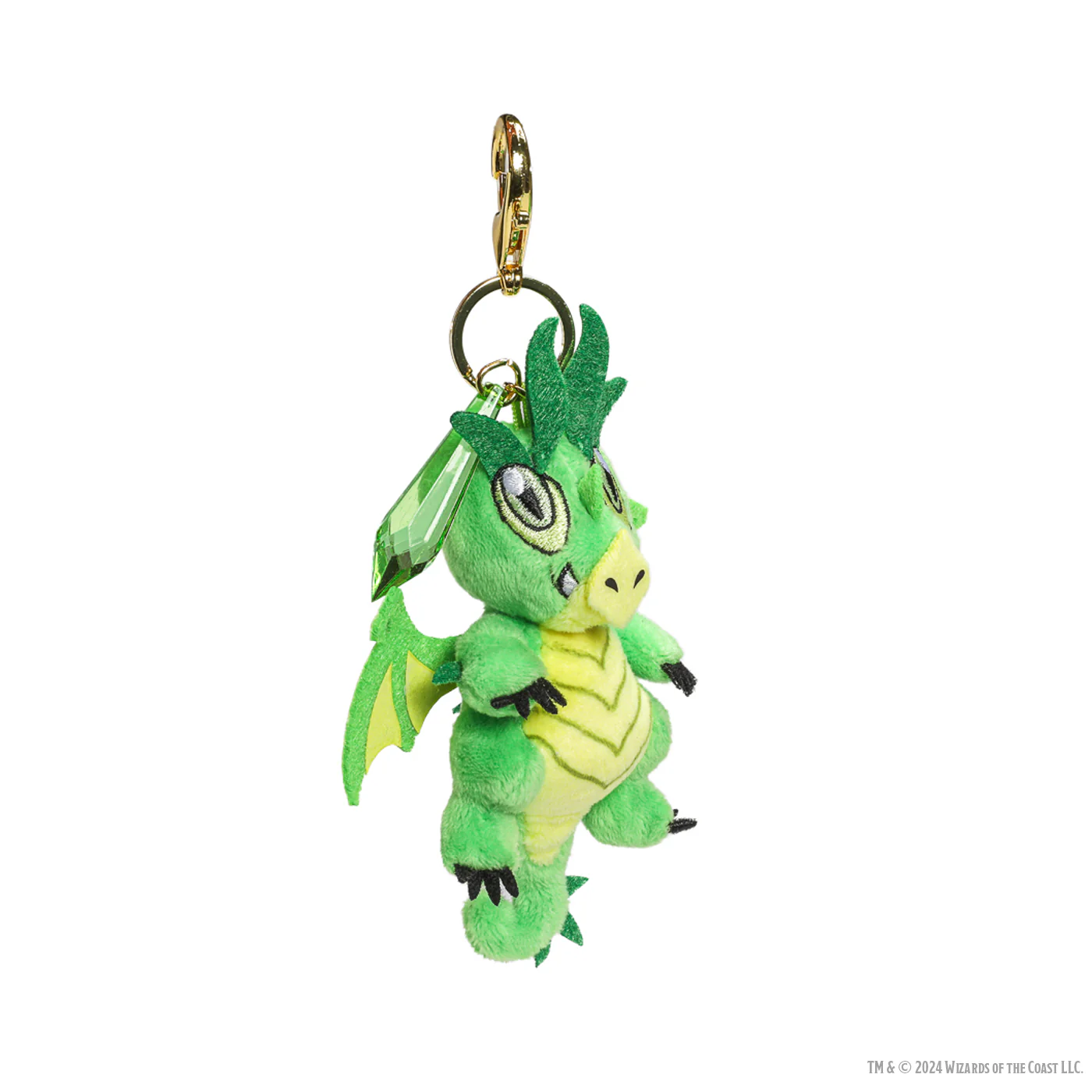 Dungeons & Dragons: 50th Anniversary Emerald Wyrmling Plush Charm by Kidrobot 3 Dungeons & Dragons: 50th Anniversary Emerald Wyrmling Plush Charm by Kidrobot