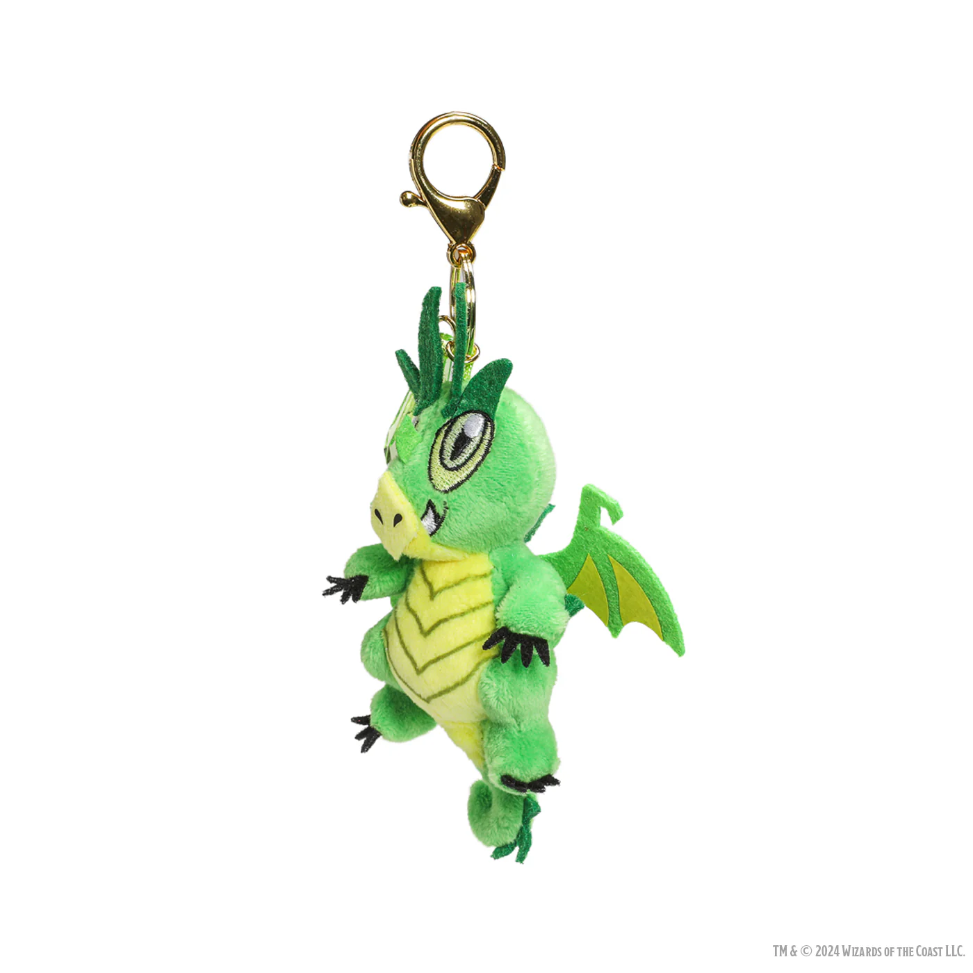 Dungeons & Dragons: 50th Anniversary Emerald Wyrmling Plush Charm by Kidrobot 4 Dungeons & Dragons: 50th Anniversary Emerald Wyrmling Plush Charm by Kidrobot