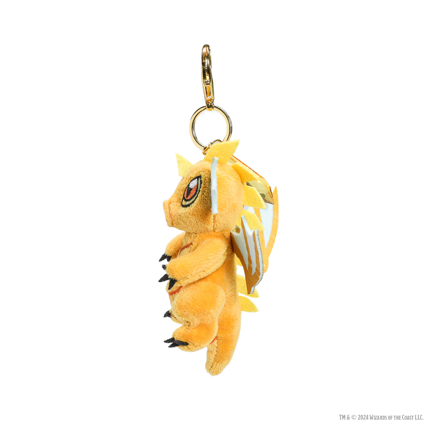 Dungeons & Dragons: 50th Anniversary Topaz Wyrmling Plush Charm by Kidrobot 4 Dungeons & Dragons: 50th Anniversary Topaz Wyrmling Plush Charm by Kidrobot
