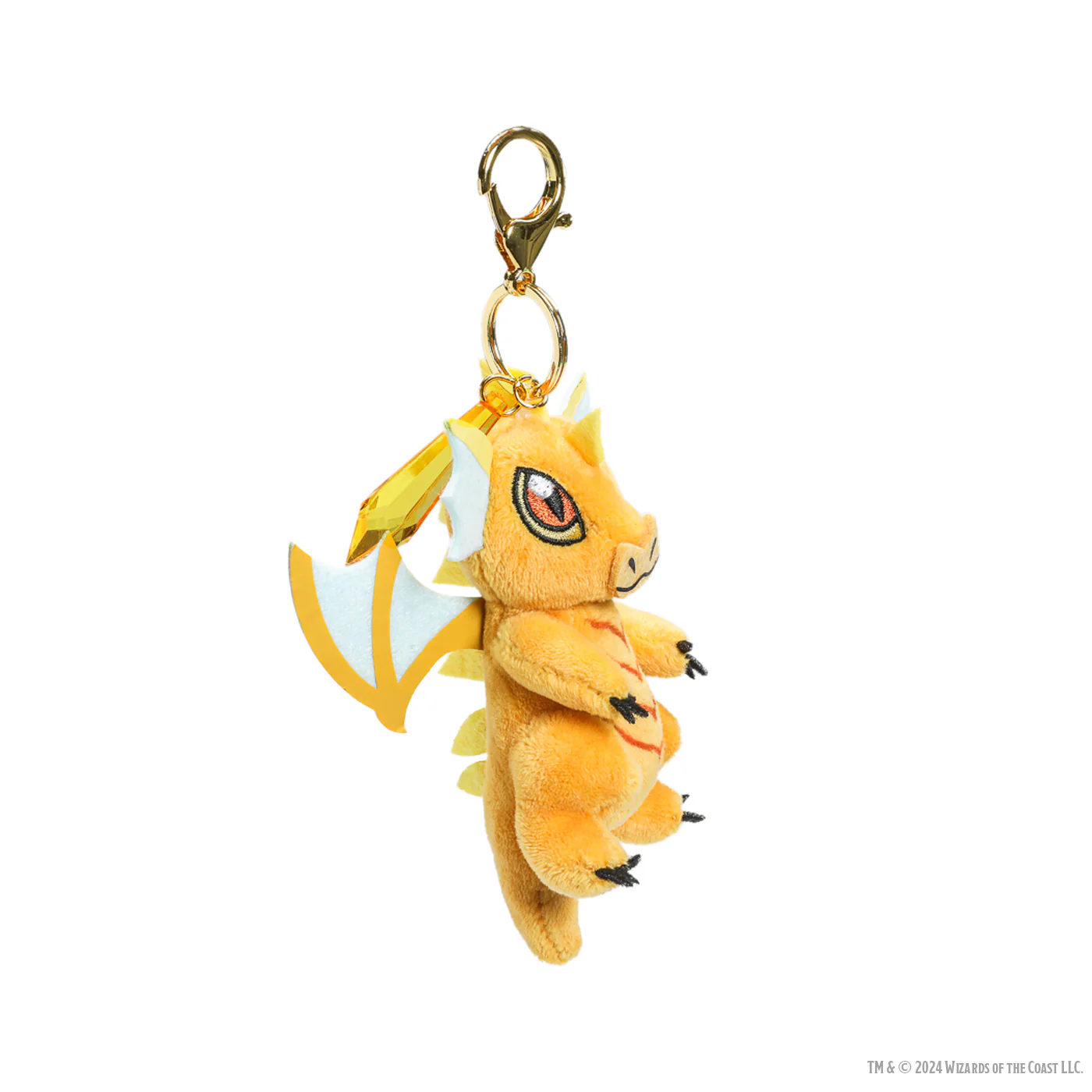 Dungeons & Dragons: 50th Anniversary Topaz Wyrmling Plush Charm by Kidrobot 5 Dungeons & Dragons: 50th Anniversary Topaz Wyrmling Plush Charm by Kidrobot