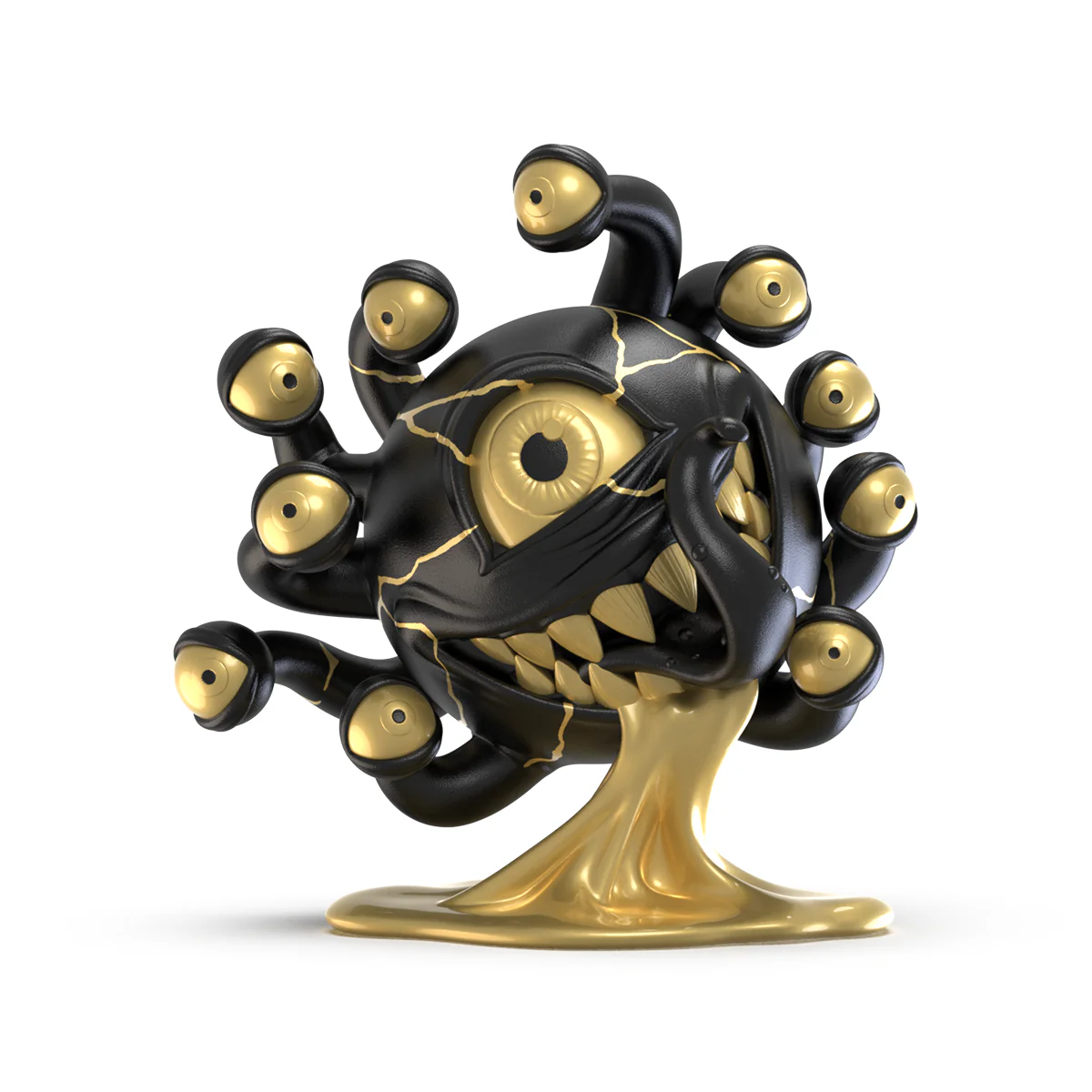 Dungeons & Dragons: Beholder 7" Resin Figure - 50th Anniversary Edition by Kidrobot