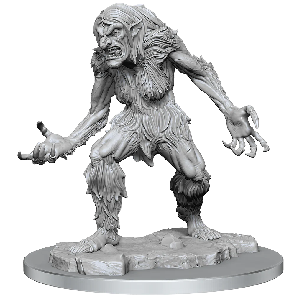 (DING & DENT) Dungeons & Dragons Nolzur's Marvelous Miniatures: Paint Night Kit #8 - Ice Troll