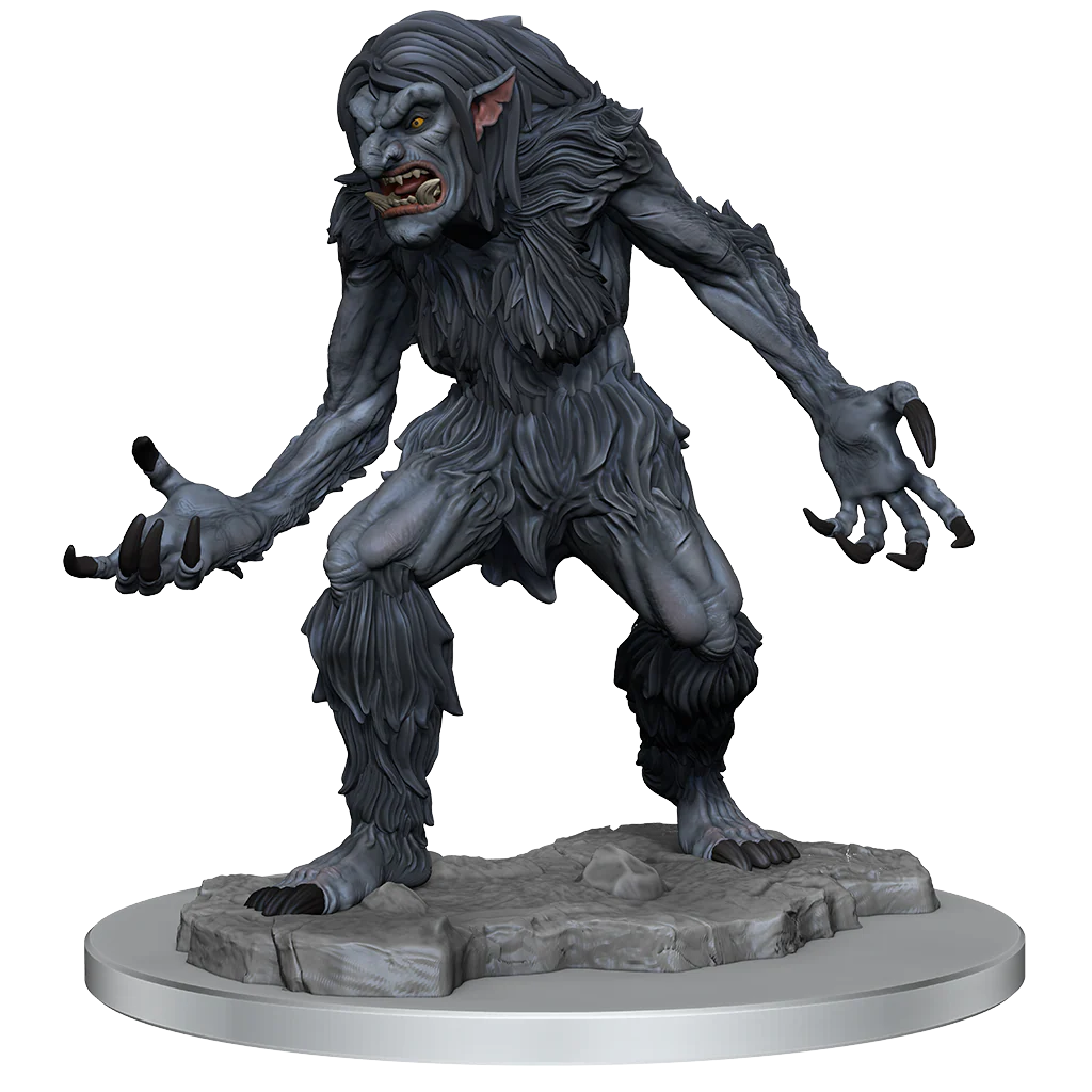 (DING & DENT) Dungeons & Dragons Nolzur's Marvelous Miniatures: Paint Night Kit #8 - Ice Troll