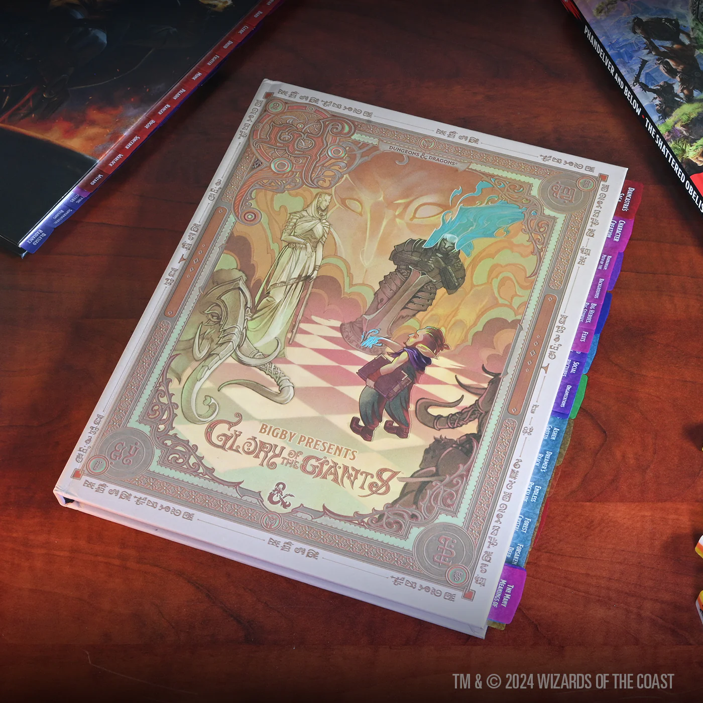 D&D Book Tabs: Bigby Presents: Glory of the Giants 4 D&D Book Tabs: Bigby Presents: Glory of the Giants