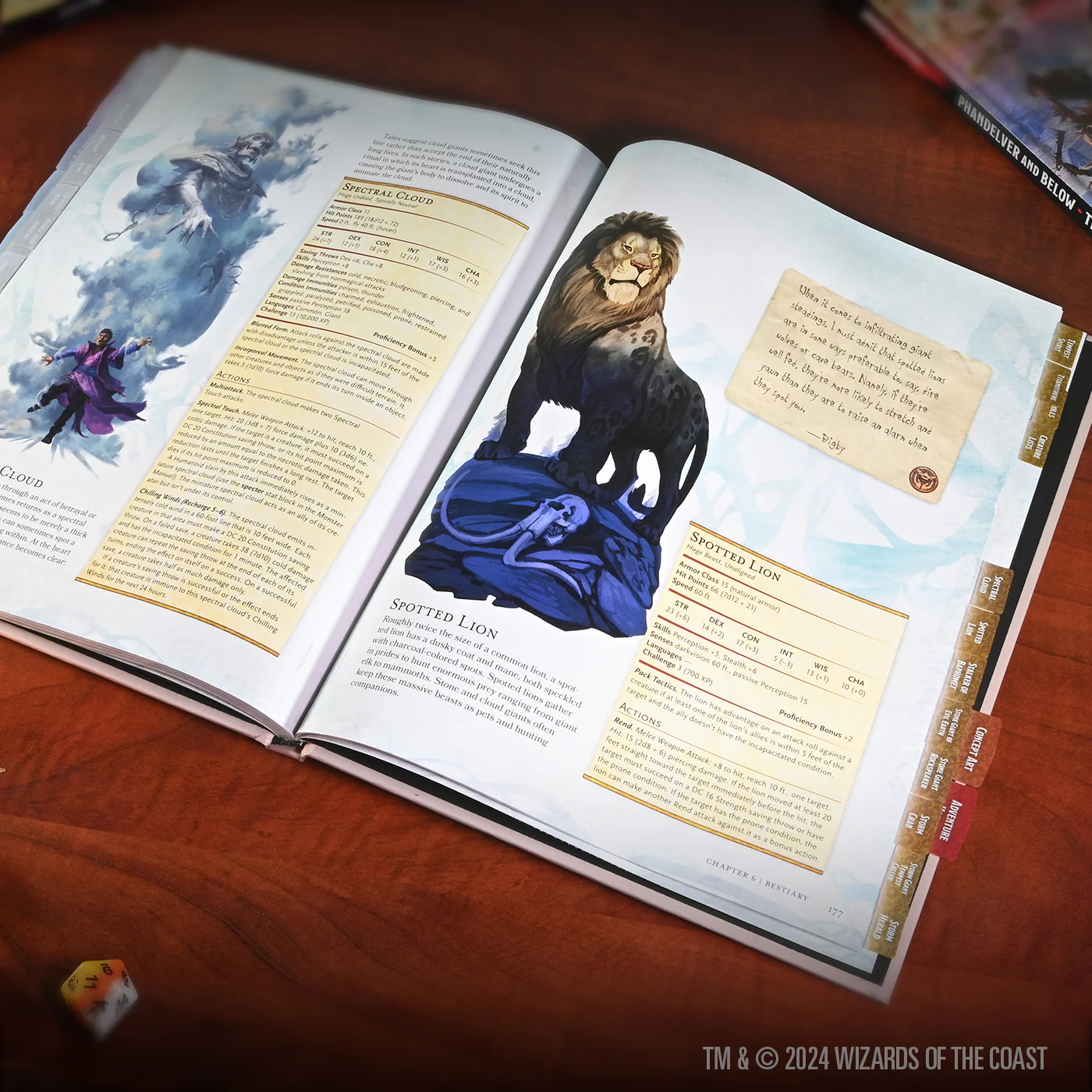 D&D Book Tabs: Bigby Presents: Glory of the Giants 7 D&D Book Tabs: Bigby Presents: Glory of the Giants